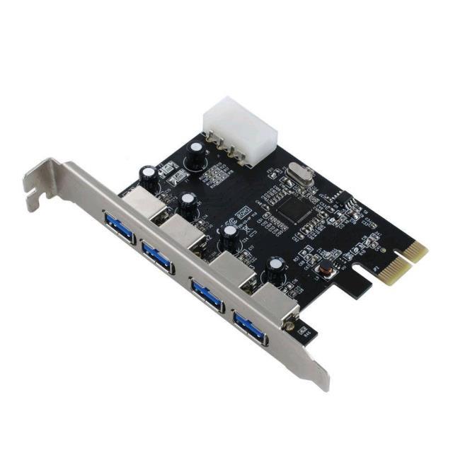 PCI Express ra 4 cổng USB - Card mở rộng cổng USB 3.0