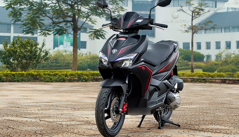 ỐP TRANG TRÍ MẶT TRƯỚC XE AIR BLADE ĐỜI 2017-2018