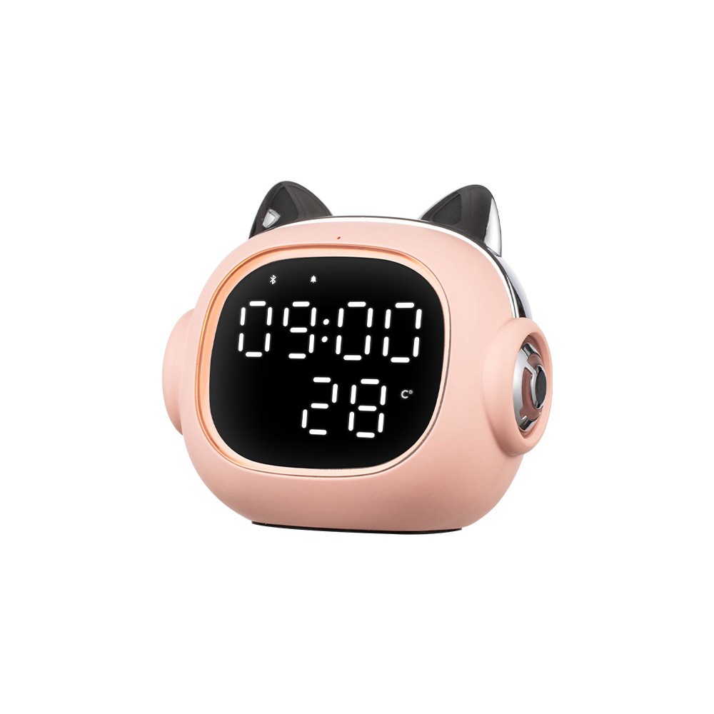 Bluetooth speaker alarm clock with lamp sleep to table