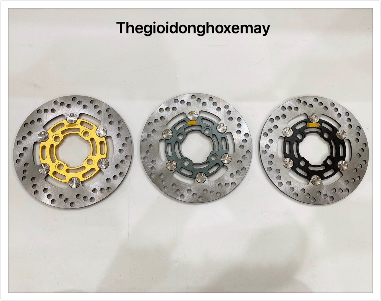 Đĩa BB Size 220mm V2 Mẫu Moto3 Khoen Inox - Sản Phẩm Chất Lượng, Gian Hàng Uy Tín, Giá Cả Cực Tốt, Mua Ngay.
