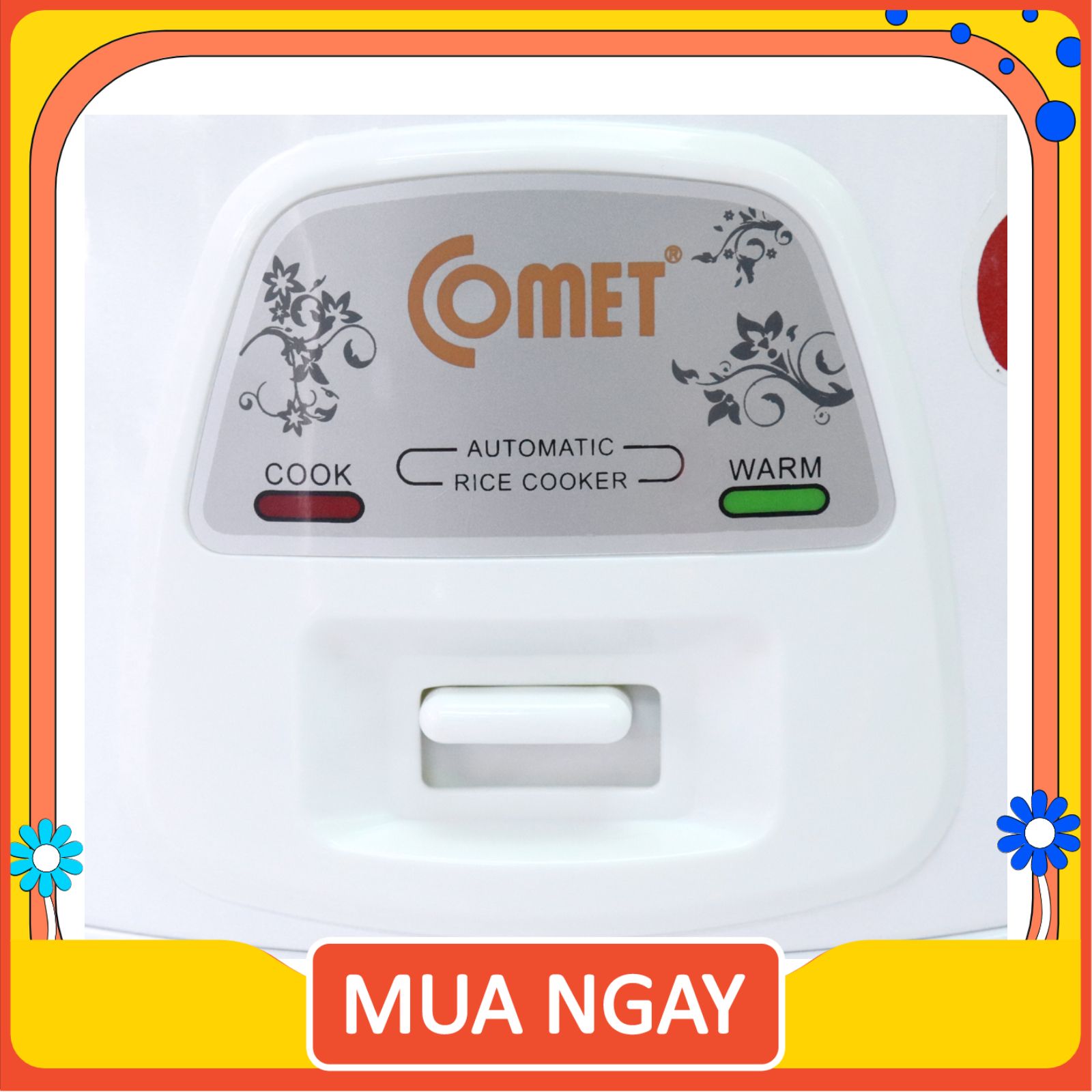 [HÀNG THÁI LAN] Nồi cơm điện COMET Nắp Rời 1.8L