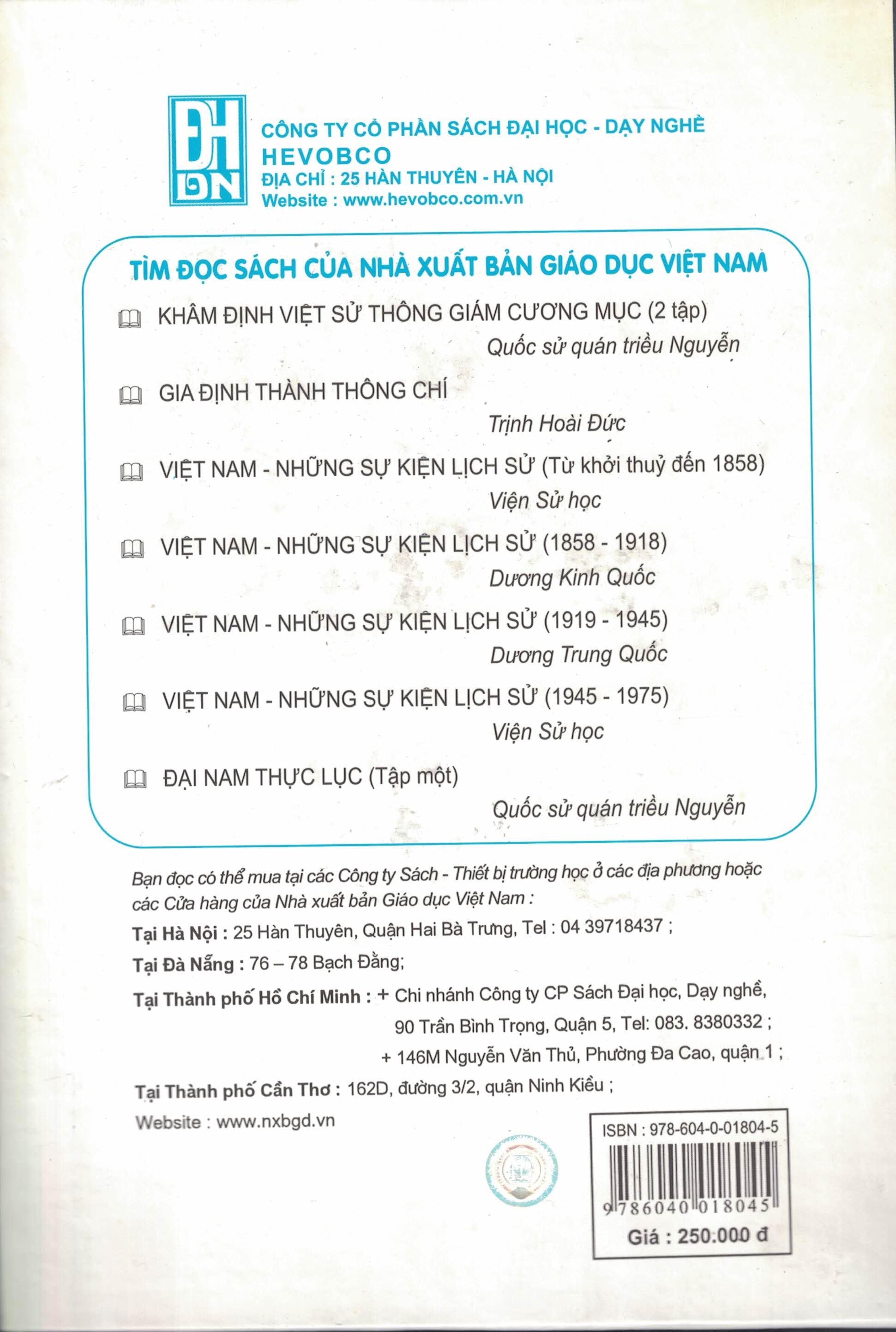 Đại Cương Lịch Sử Việt Nam Toàn Tập