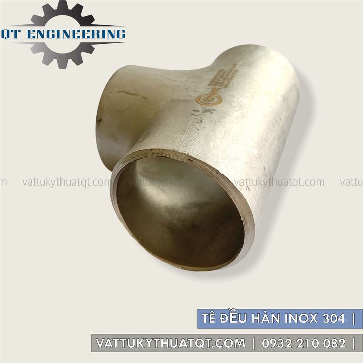 Tê Đều Hàn Inox 304 - SCH10 | VATTUKYTHUATQT.COM