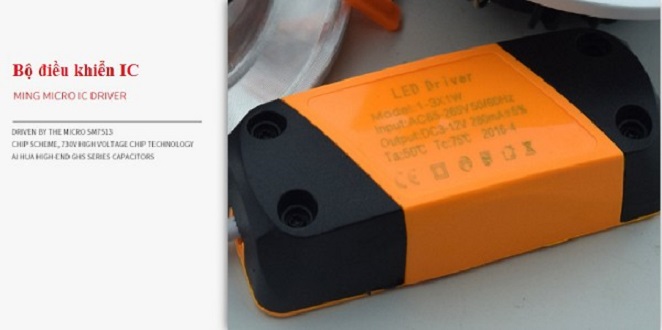 Đèn Led âm trần Chíp COB 5W