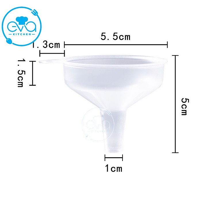 Phễu Nhựa PP Chiết Rót Mini Tiện Lợi