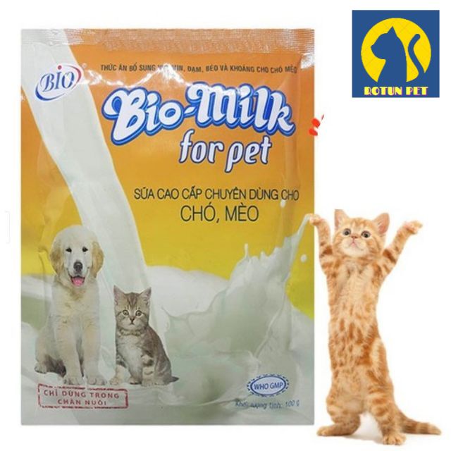 Sữa chó mèo bi-o milk for pet -100g
