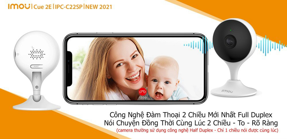 Camera Wifi Imou C22SP 2.0MP, đàm thoại 2 chiều, Chính hãng Imou Việt Nam, Fullbox Nguyên Seal
