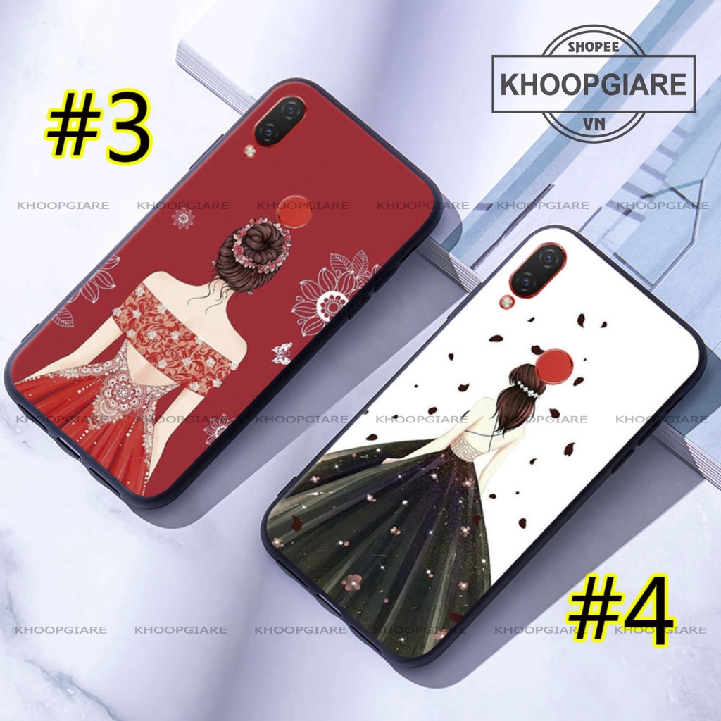 Ốp lưng Huawei Nova 2i, Nova 3i, Nova 3e cô gái dễ thương