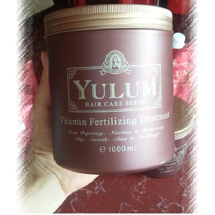KEM HẤP Ủ TÓC SUÔN MƯỢT YULUM 1000ML