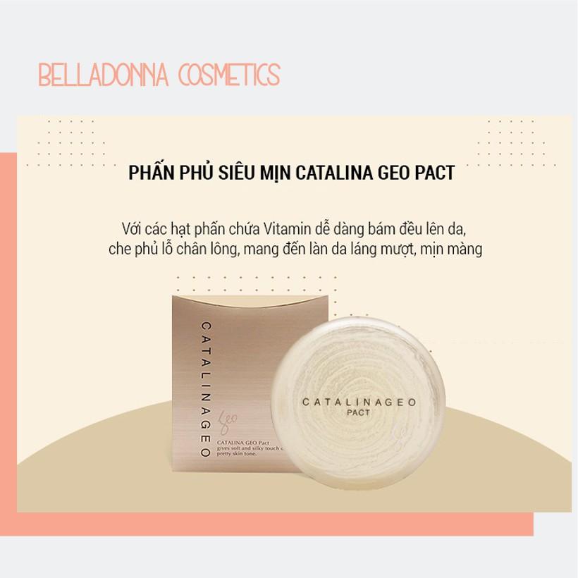 Phấn phủ siêu mịn Catalina Geo Pact #2 Beige