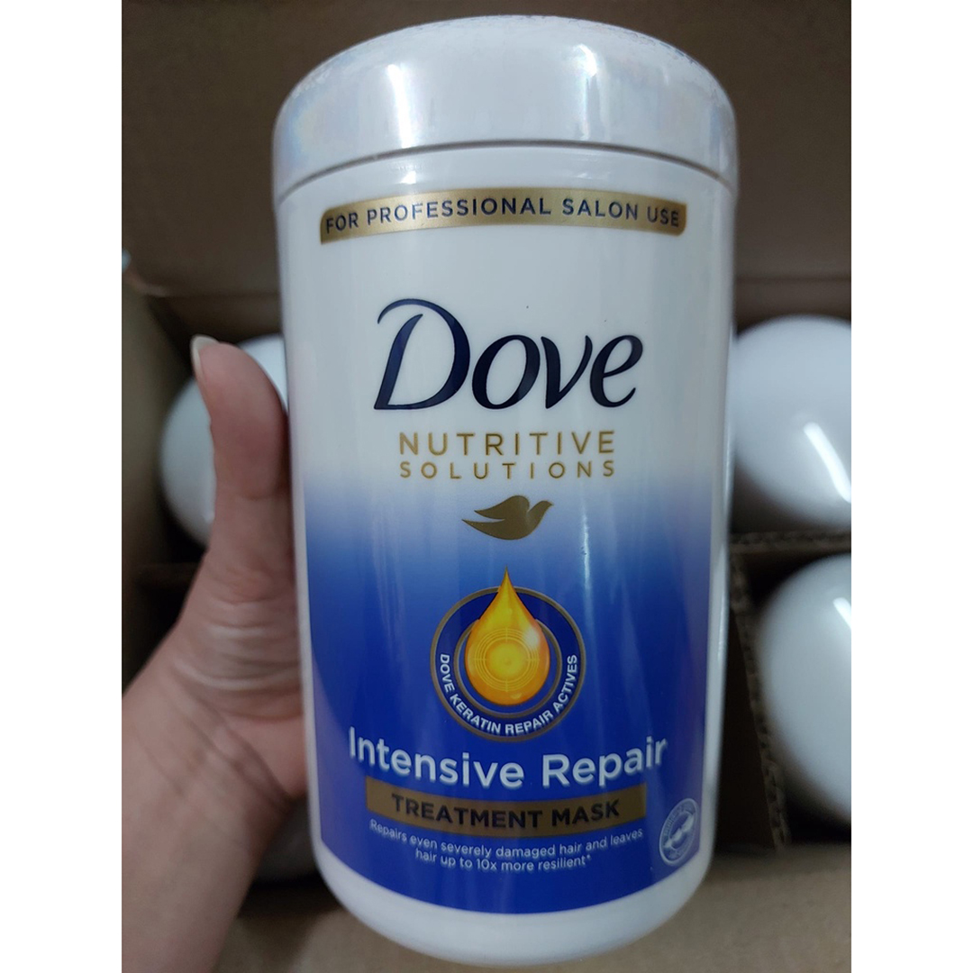 Kem ủ hấp Dove, phục hồi hư tổn cho tóc 900g