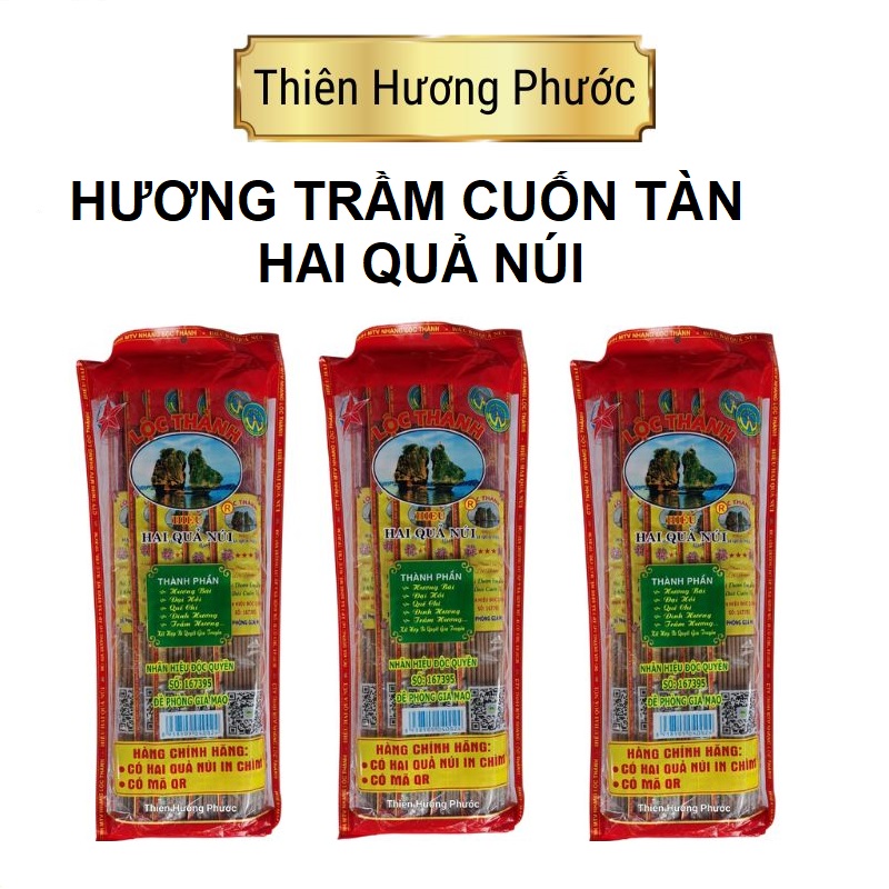 Nhang trầm cuốn tàn đặc biệt số 1 Hà Nội
