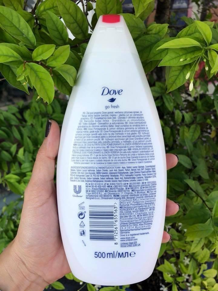 2 chai Sữa tắm DOVE  - 500ml/chai - Được lựa chọn mùi
