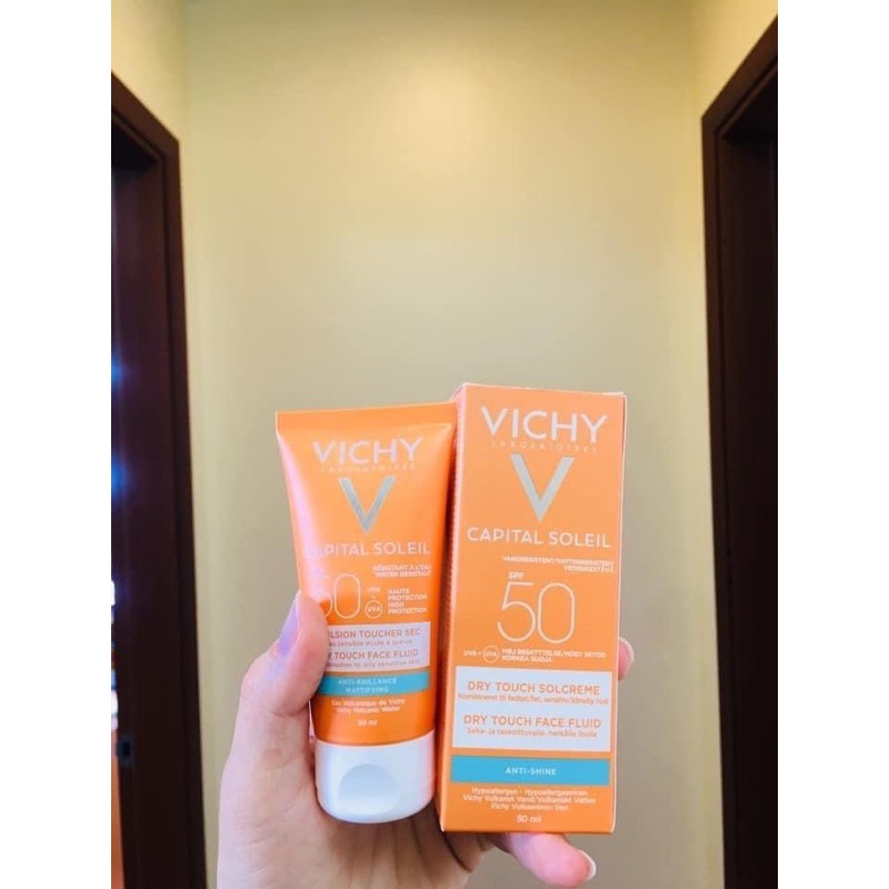Kem chống nắng Vichy Ideal Soleil SPF50+ Pháp (mẫu mới)