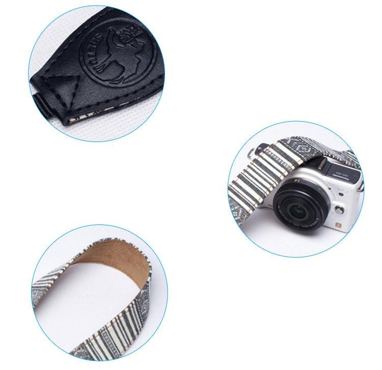 [HCM]Dây máy ảnh camerastrap thổ cẩm cao cấp
