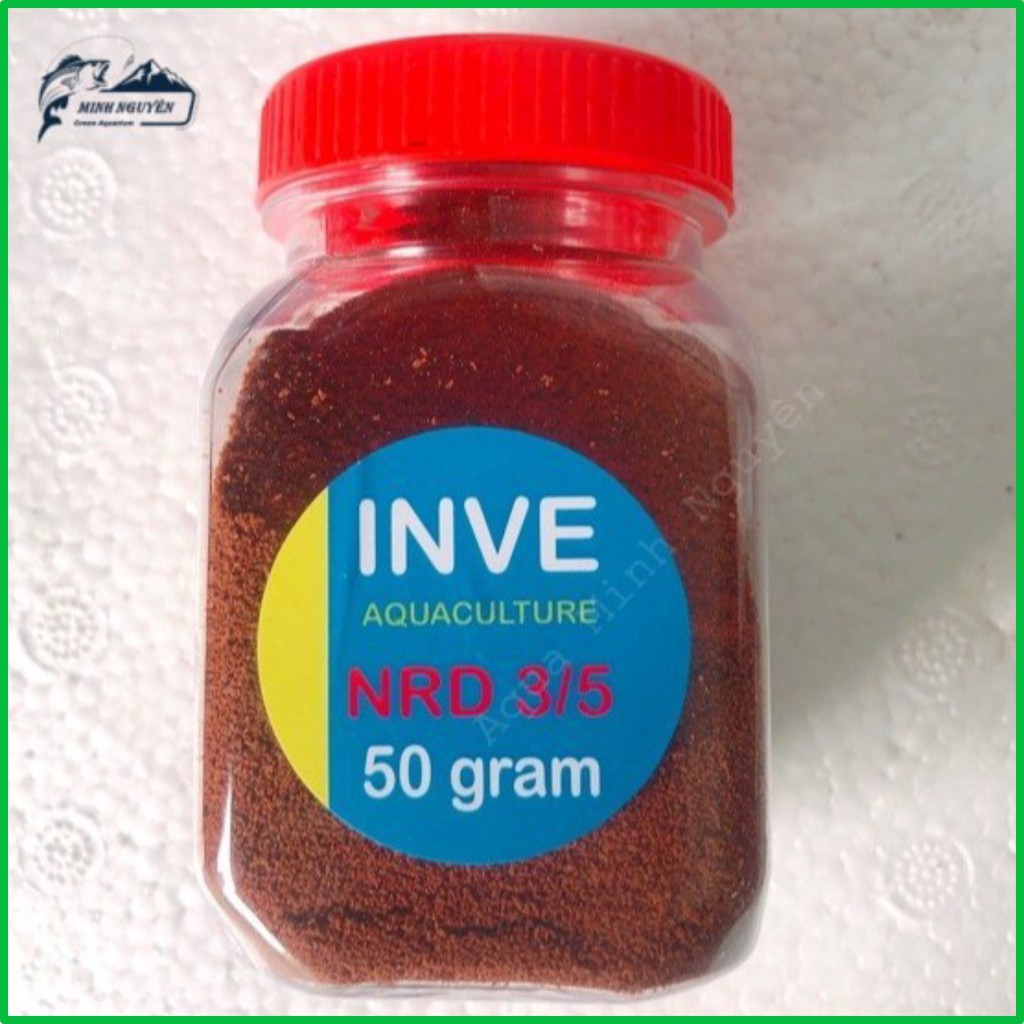 Cám Nhập Thái Inve NRD 3/5 Cám Dành Cho Cá Con Và Cá Lớn ( 50Gram/100Gram)
