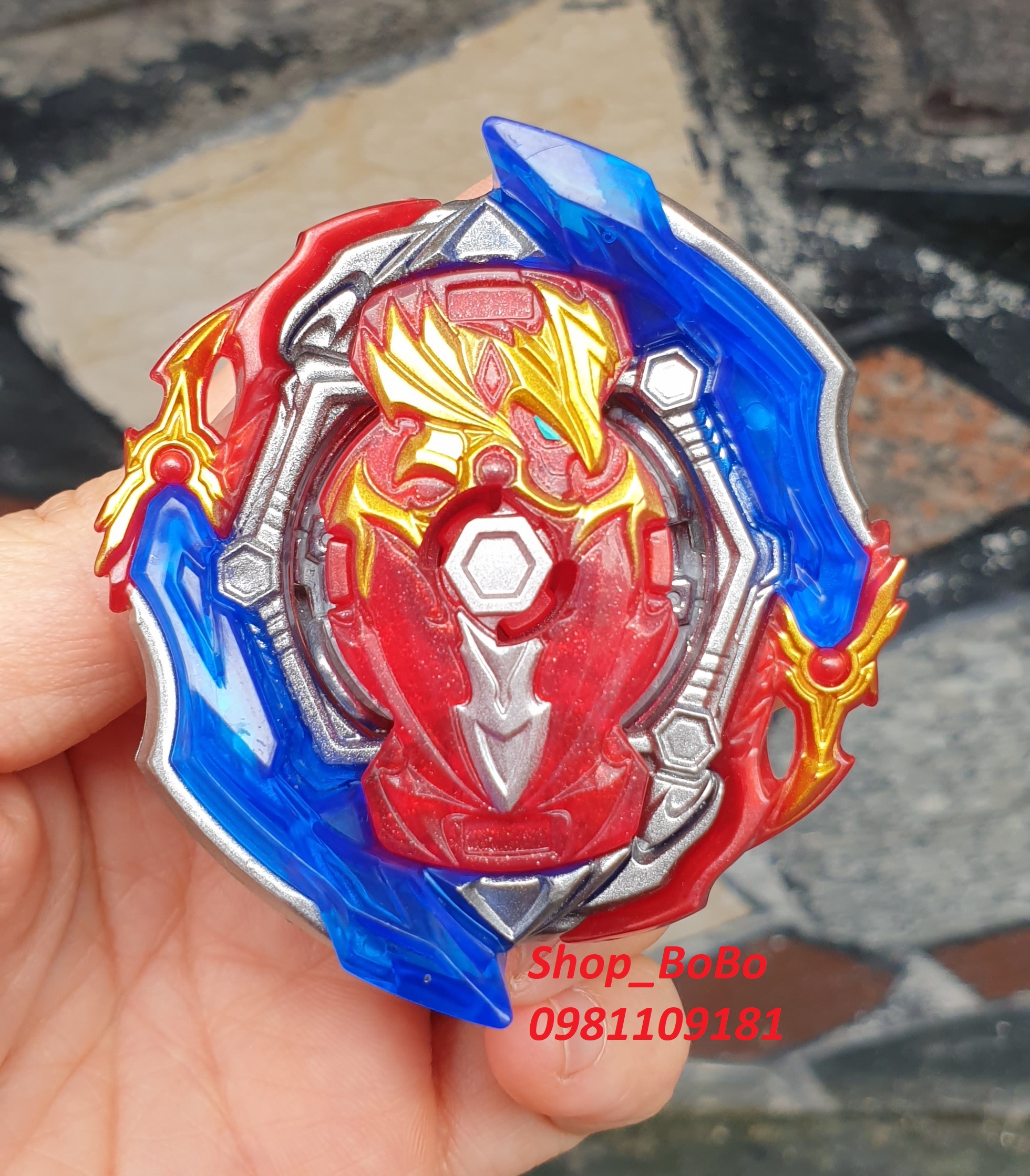 Con quay Hasbro - HR84 (Không Kèm Phóng Quay) beyblade burst Union Achilles A5