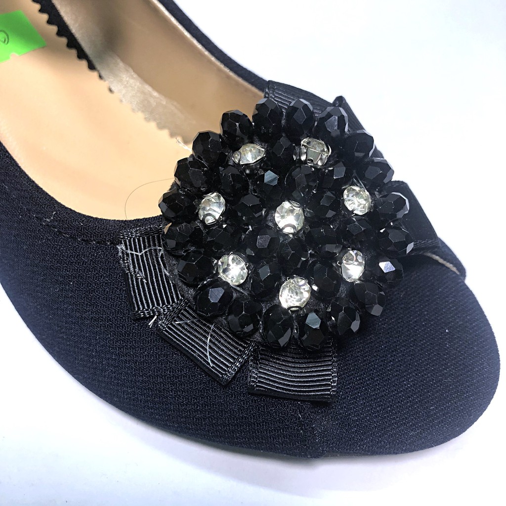 Giầy sandan cao gót 5p da bò 100% SƠN HÀ