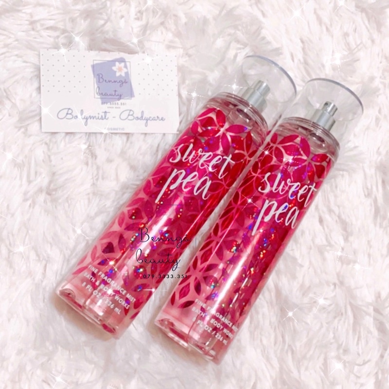 Xịt thơm BATH&BODYWORKS Sweet Pea