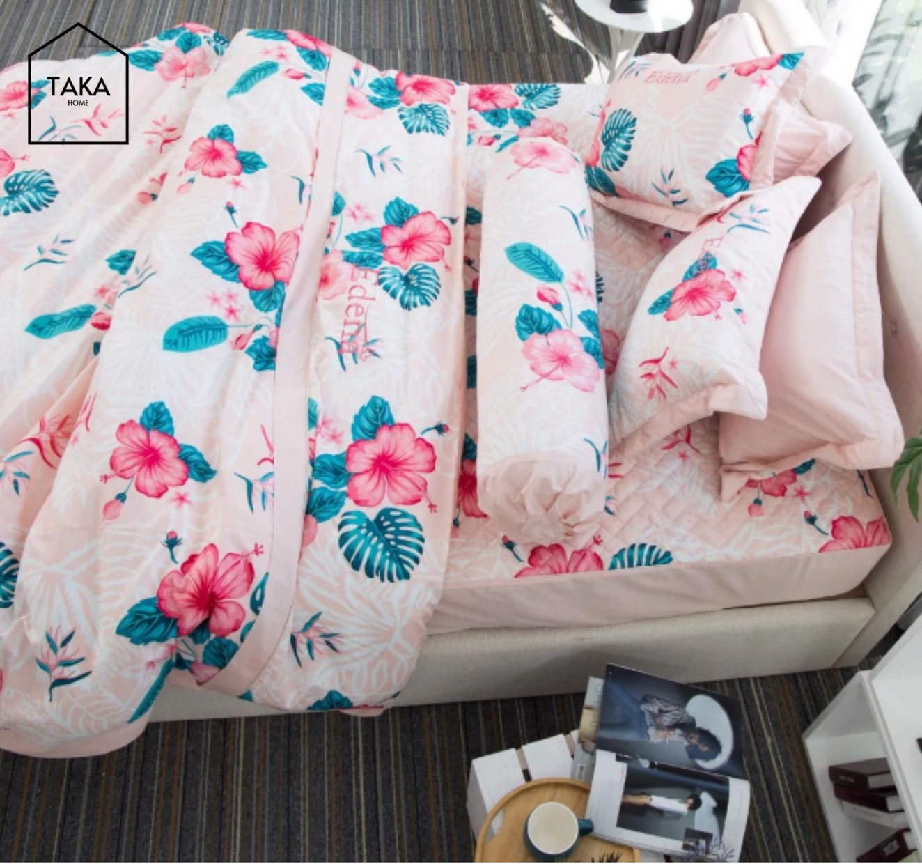 Bộ chăn ra Cotton In 449 Edena