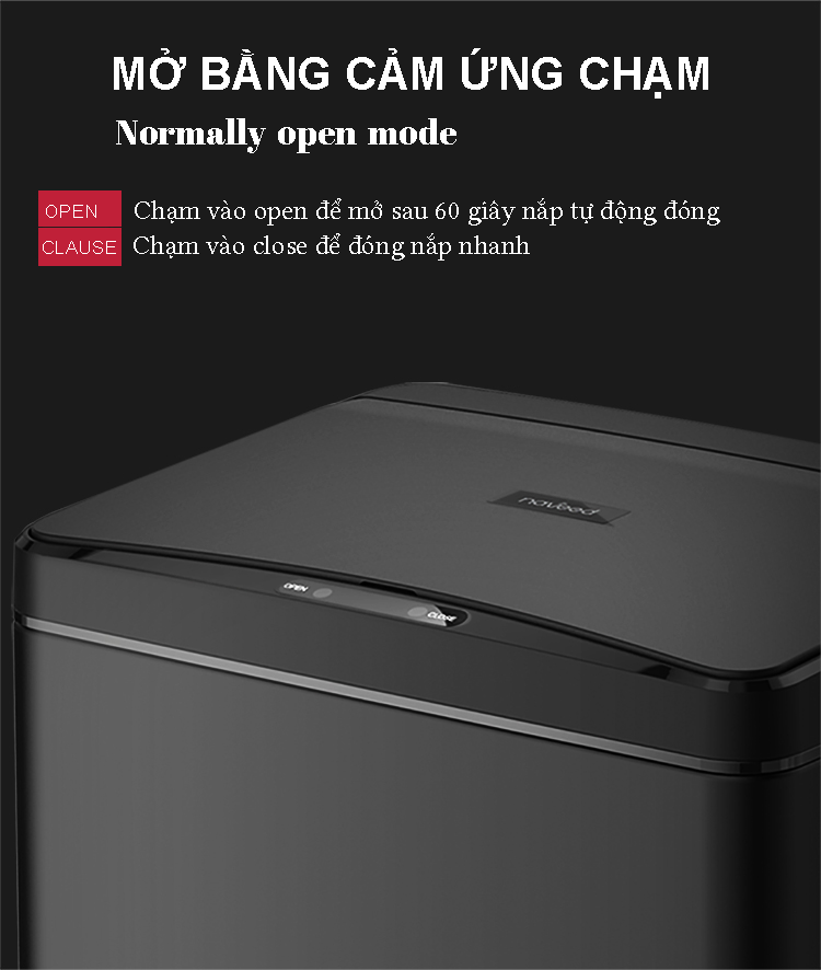 automatic trash can