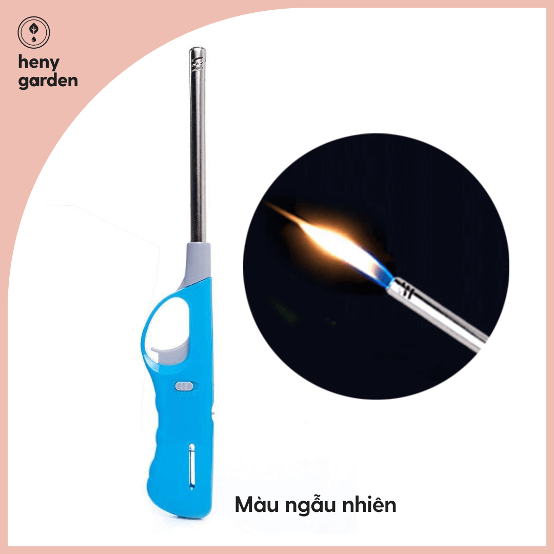 Dụng Cụ Thắp Nến Thơm Dạng Dài Refill HENY GARDEN Giúp Đốt Nến Không Phỏng Tay