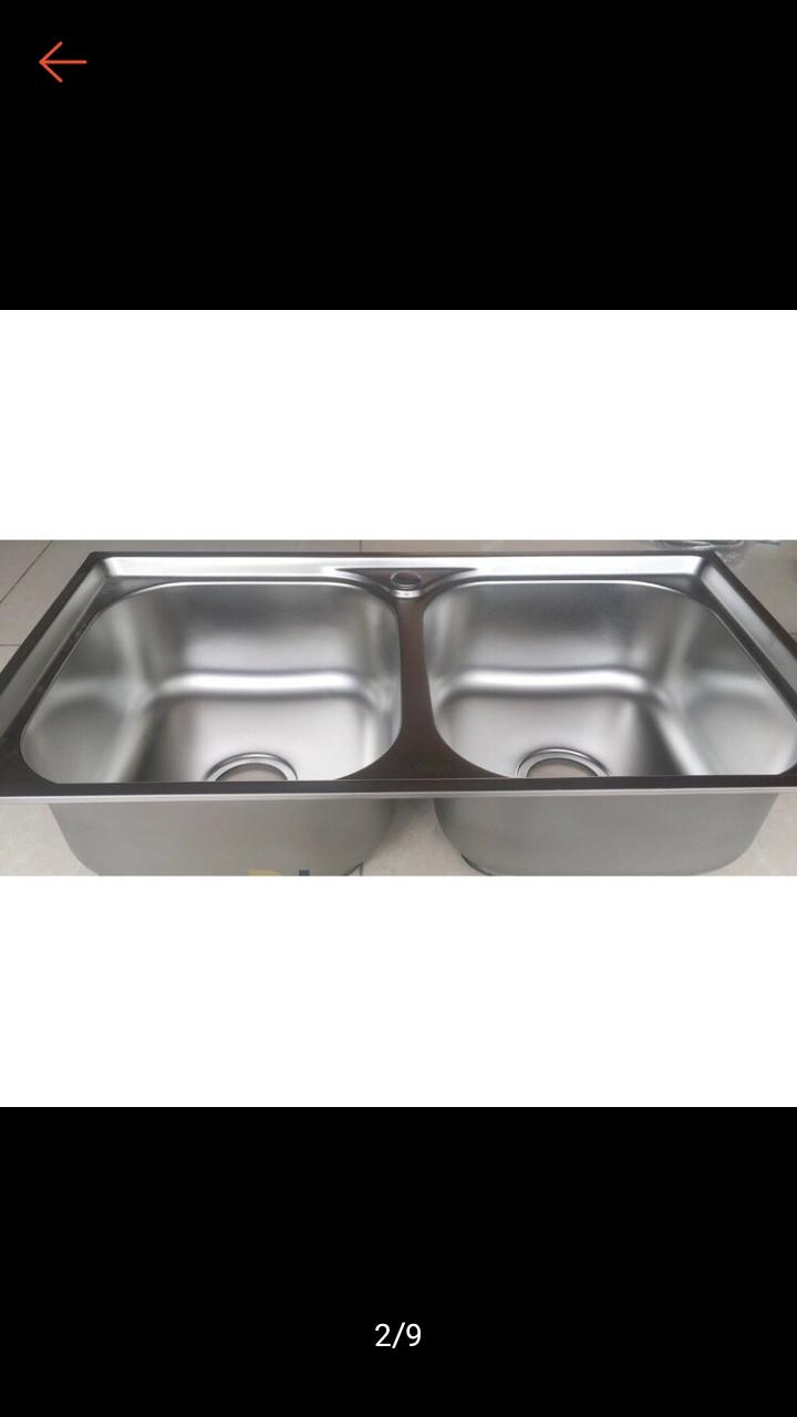 SIÊU COMBO NHÀ BẾP: CHẬU RỬA CHÉN INOX 304 (78x43cm) & VÒI RỬA ĐỒNG BỘ