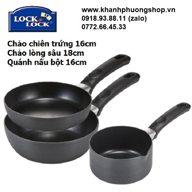 [HCM]chảo chống dính lock&lock - chảo chống dính
