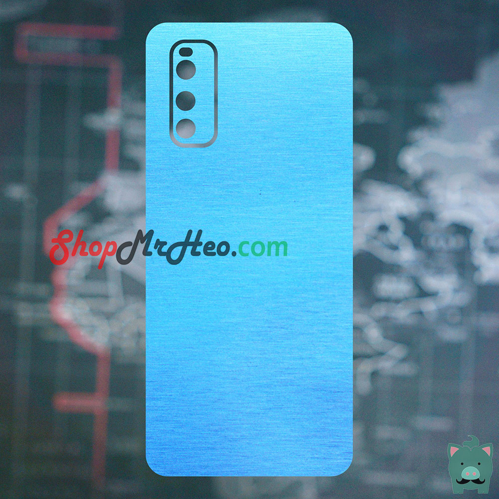 [HCM]Skin Dán Mặt Sau Lưng Vân Nhôm Vivo IQOO 3 - IQOO Neo 3 5G