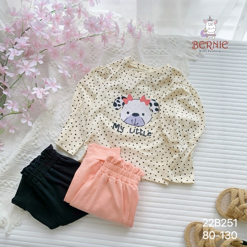 SET BỘ BÉ GÁI CHẤM BI MY LITTLE SIÊU XINH