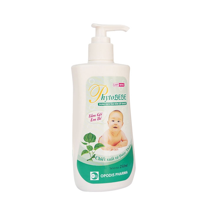 [HCM]Dung dịch tắm rôm sảy em bé PHYTOBEBE
