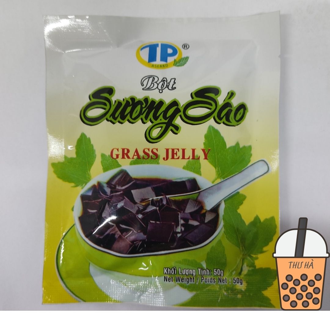 Bột sương sáo đen Black Grass Jelly  Gói 50g