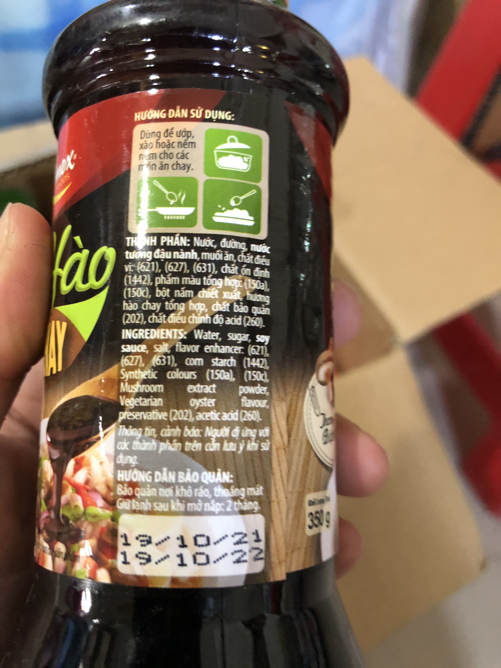 Dầu hào chay Cholimex