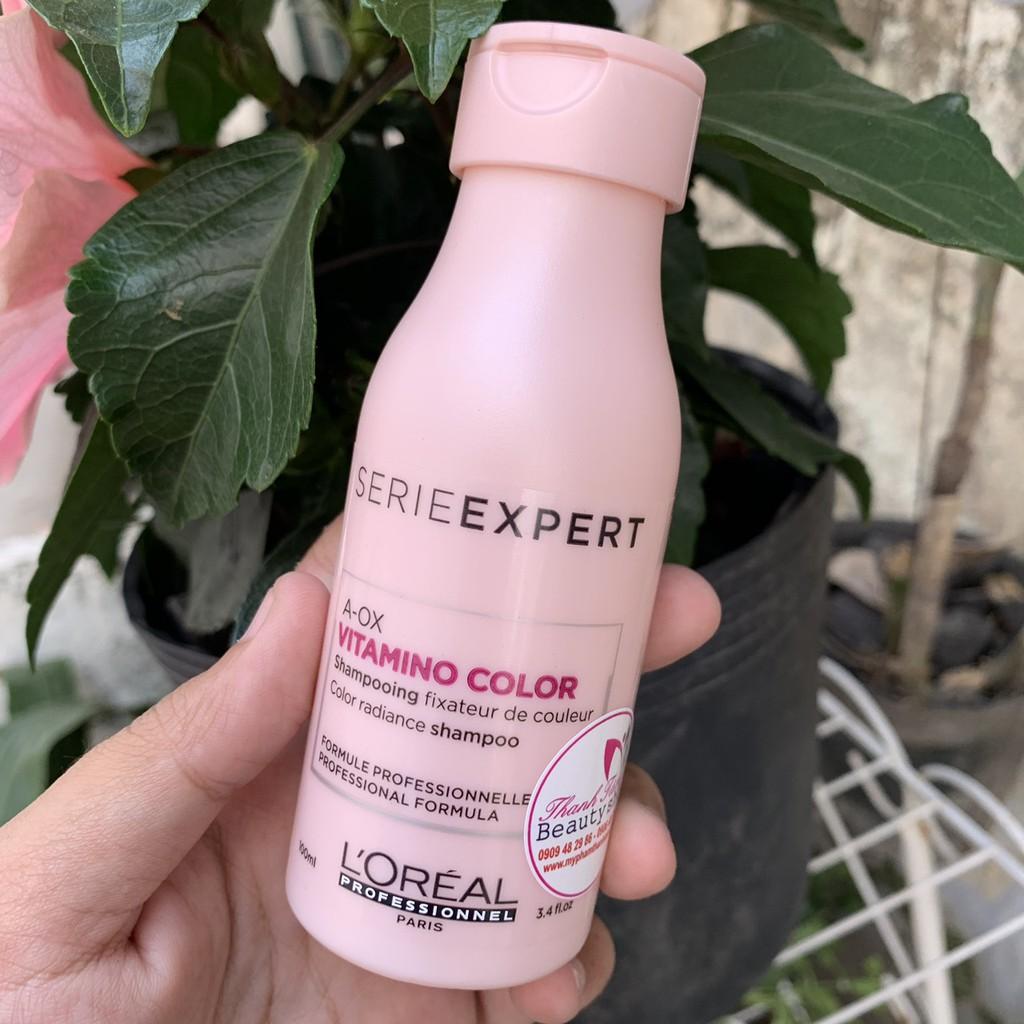 [HCM]Dầu gội dành cho tóc nhuộm LOreal Vitamino Color Shampoo 100ml