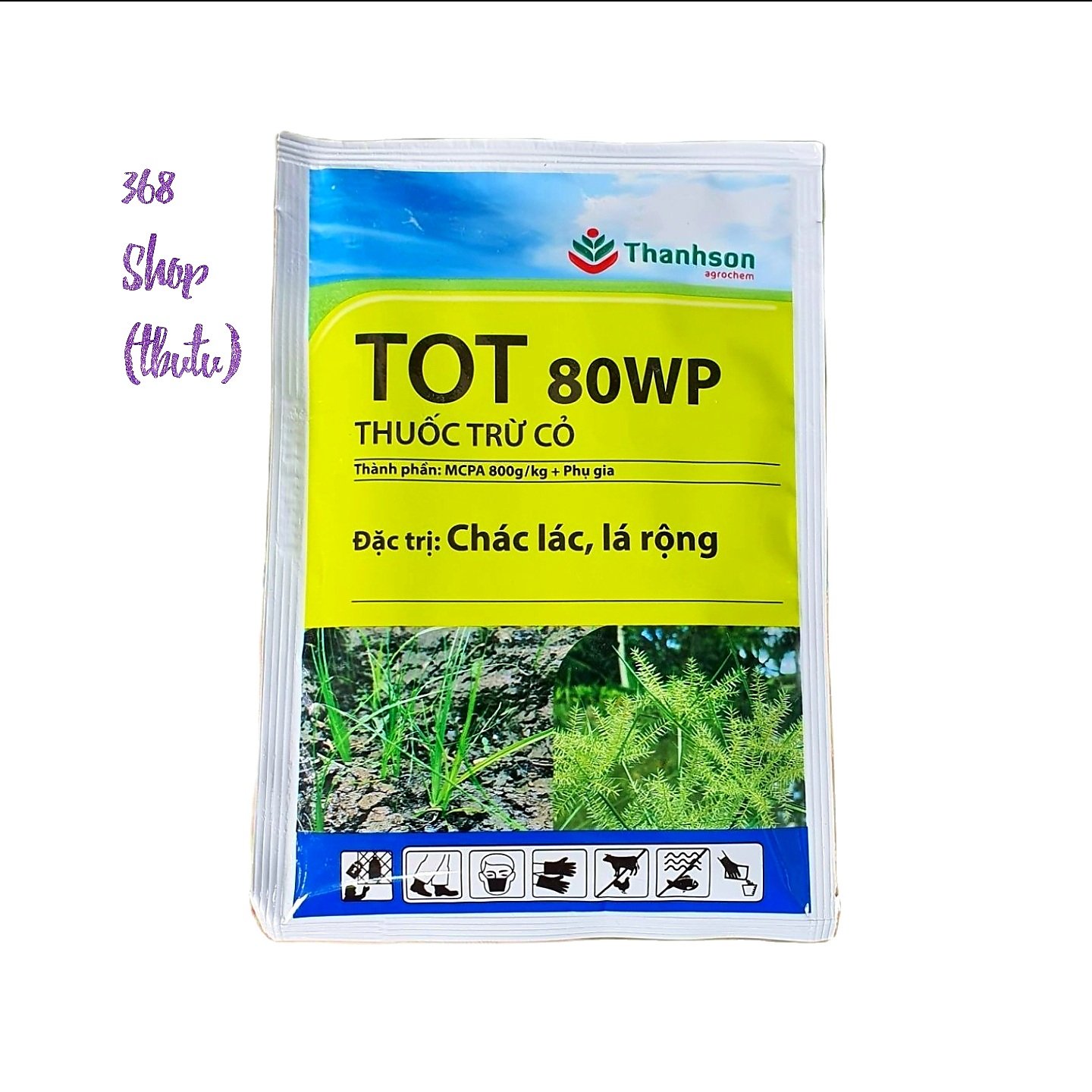 TOT 80WP (25Gr) Thuốc trừ cỏ hậu nảy mầm