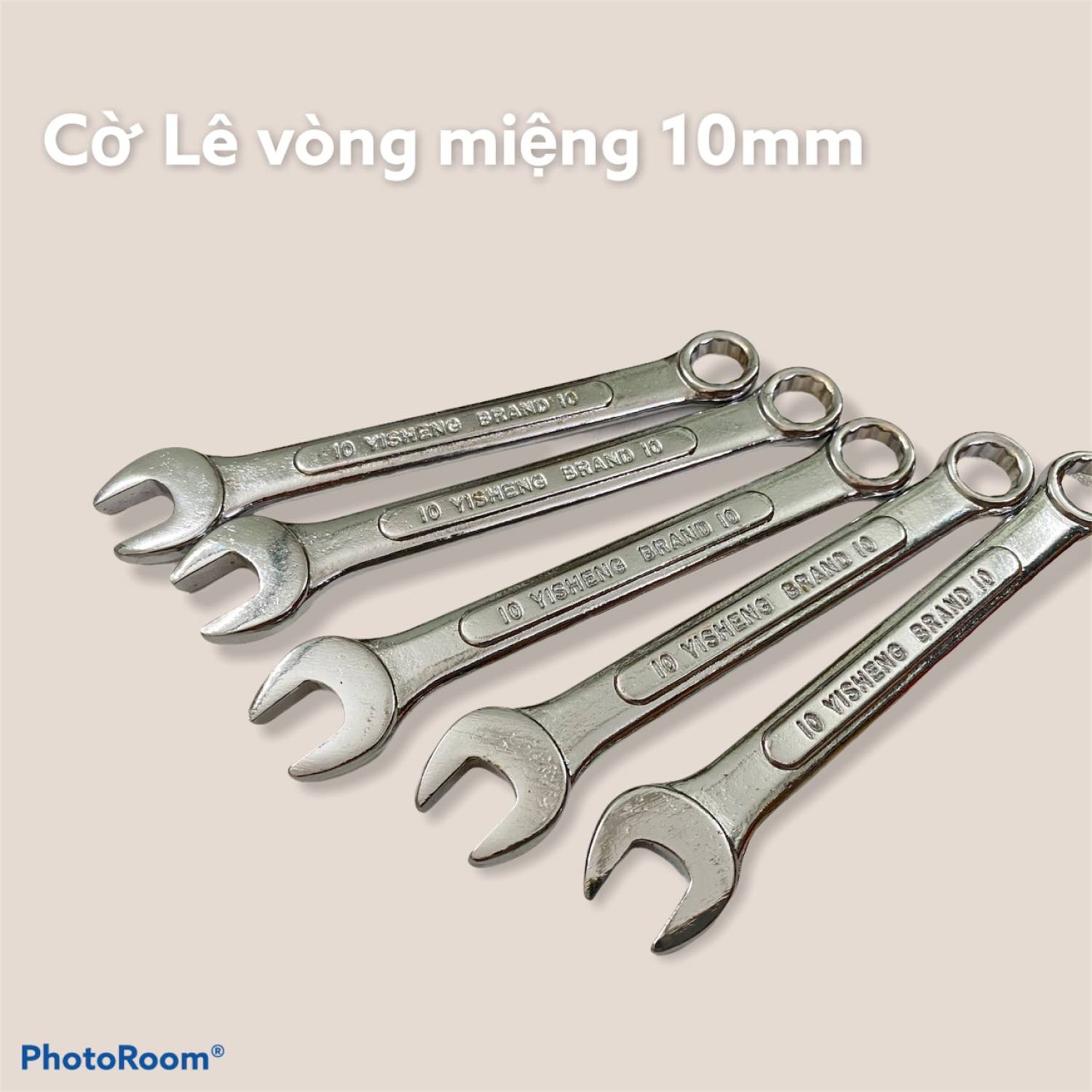 Cờ lê vòng miệng 10mm 2 đầu