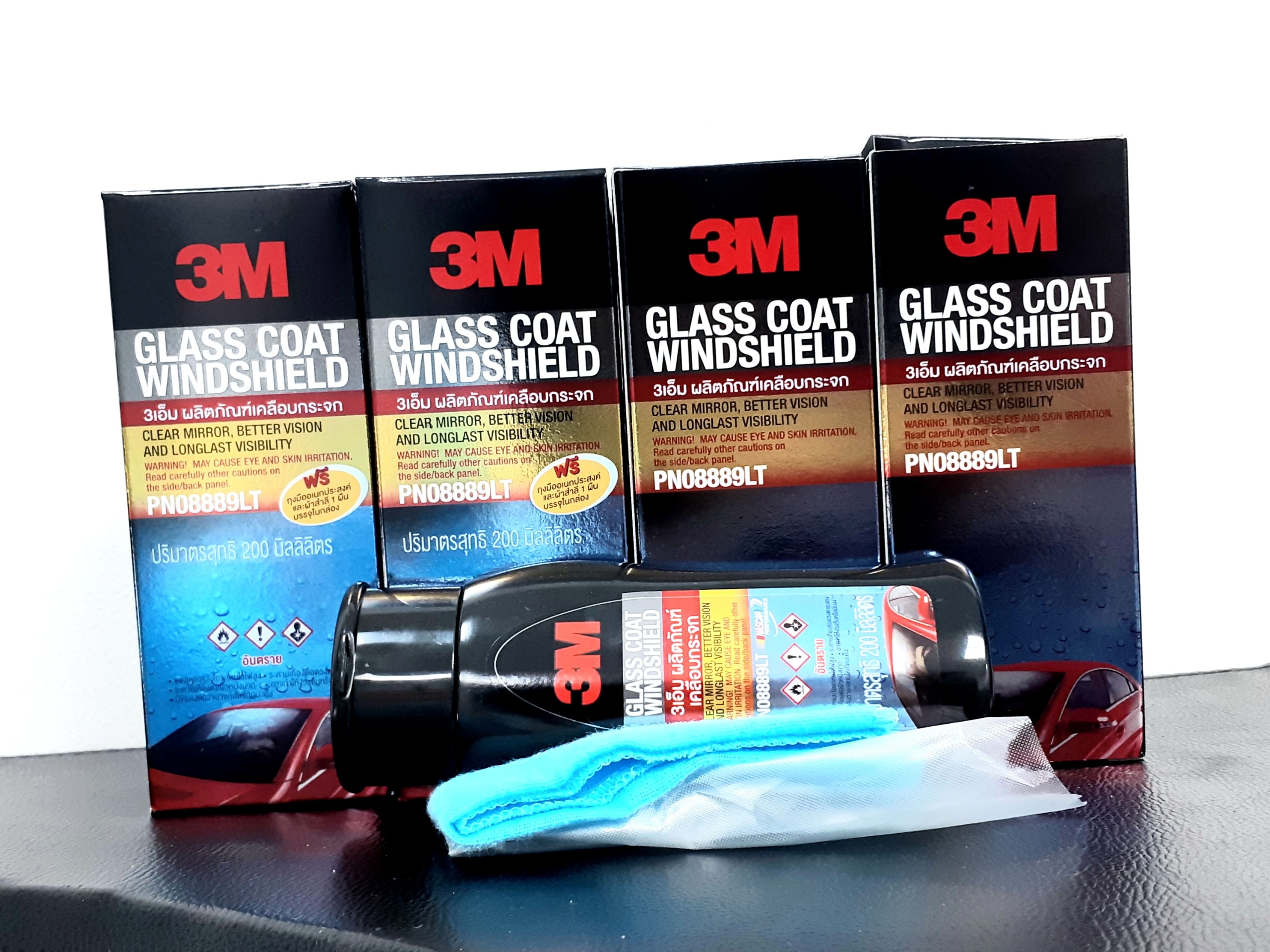 [HCM]CHỐNG BÁM NƯỚC TRÊN KÍNH 3M GLASS COAT WINDSHIELD 04462