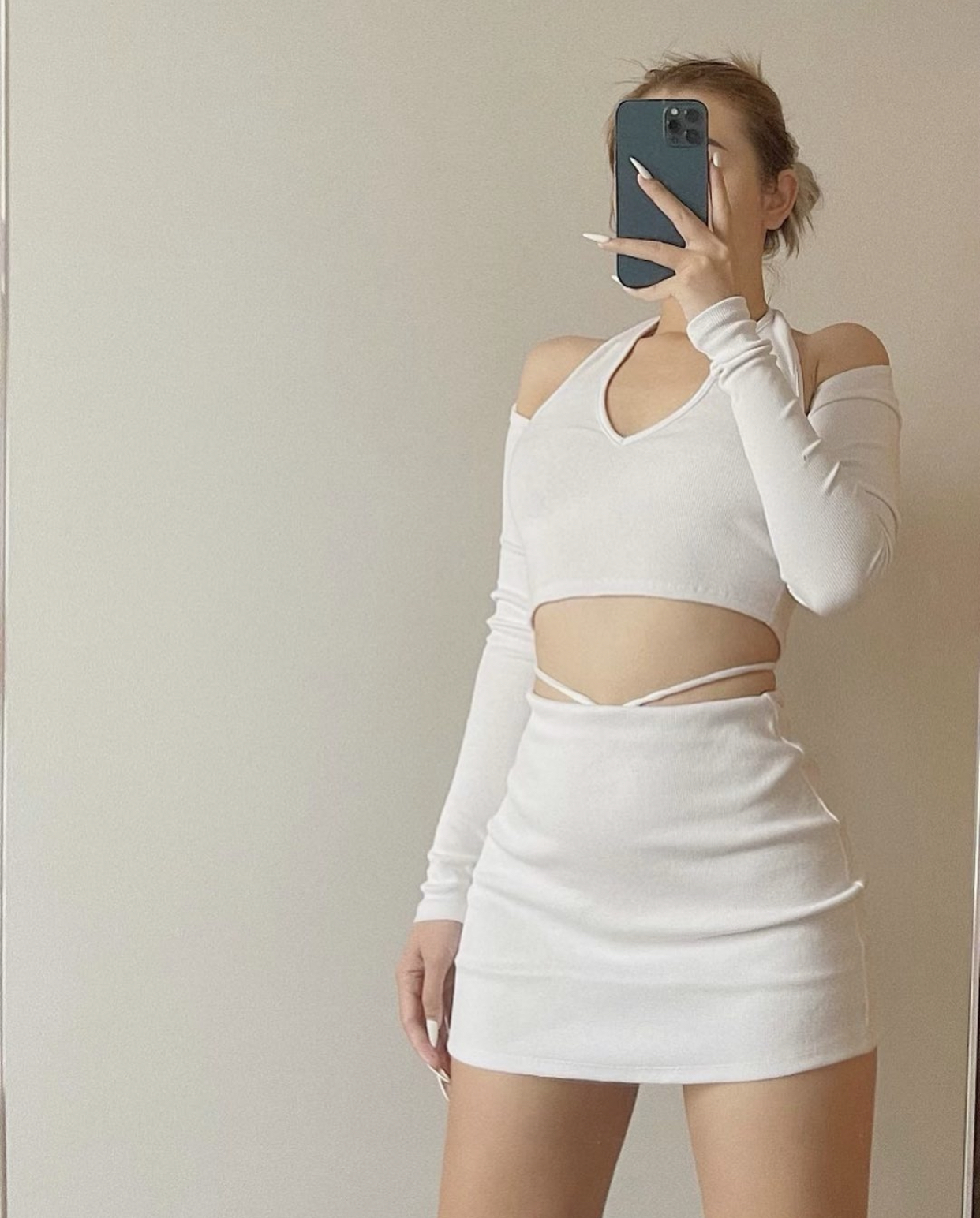 chân váy ngắn cột eo gợi cảm sugarbomb.mode