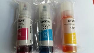 Epson 003 3 màu 1 bộ cho epson L3110 L3150 L1110 L4150 thumbnail