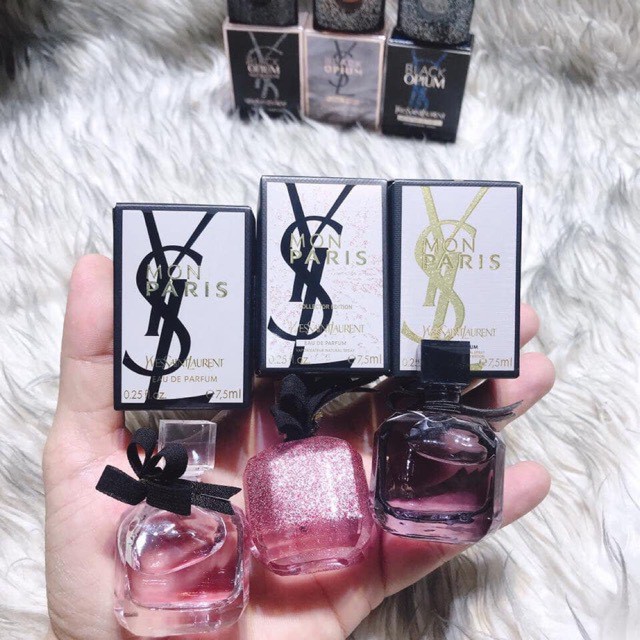 [Có Bill/Chính Hãng] Nước Hoa YSL Mon Paris Mini 7,5 ml dạng chấm