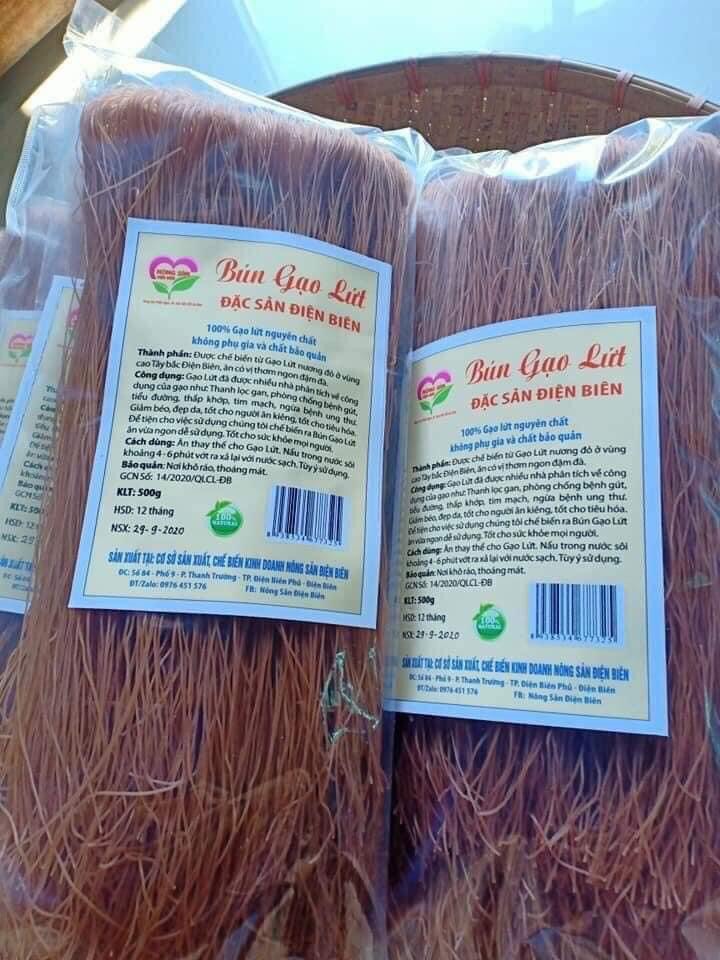 500G BÚN GẠO LỨT ĐẶC SẢN ĐIỆN BIÊN
