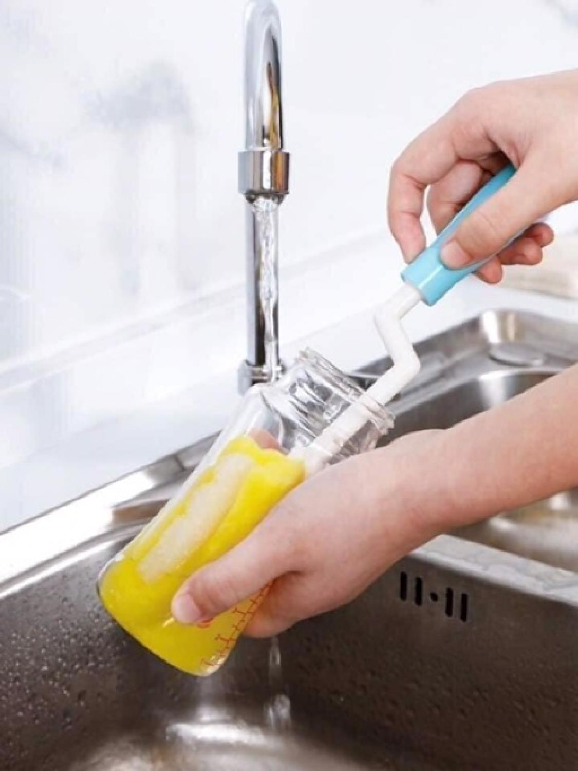 [GIÁ SỶ] BỘ CỌ RỬA BÌNH SỮA - NÚM TY - CỐC 4 chi tiết