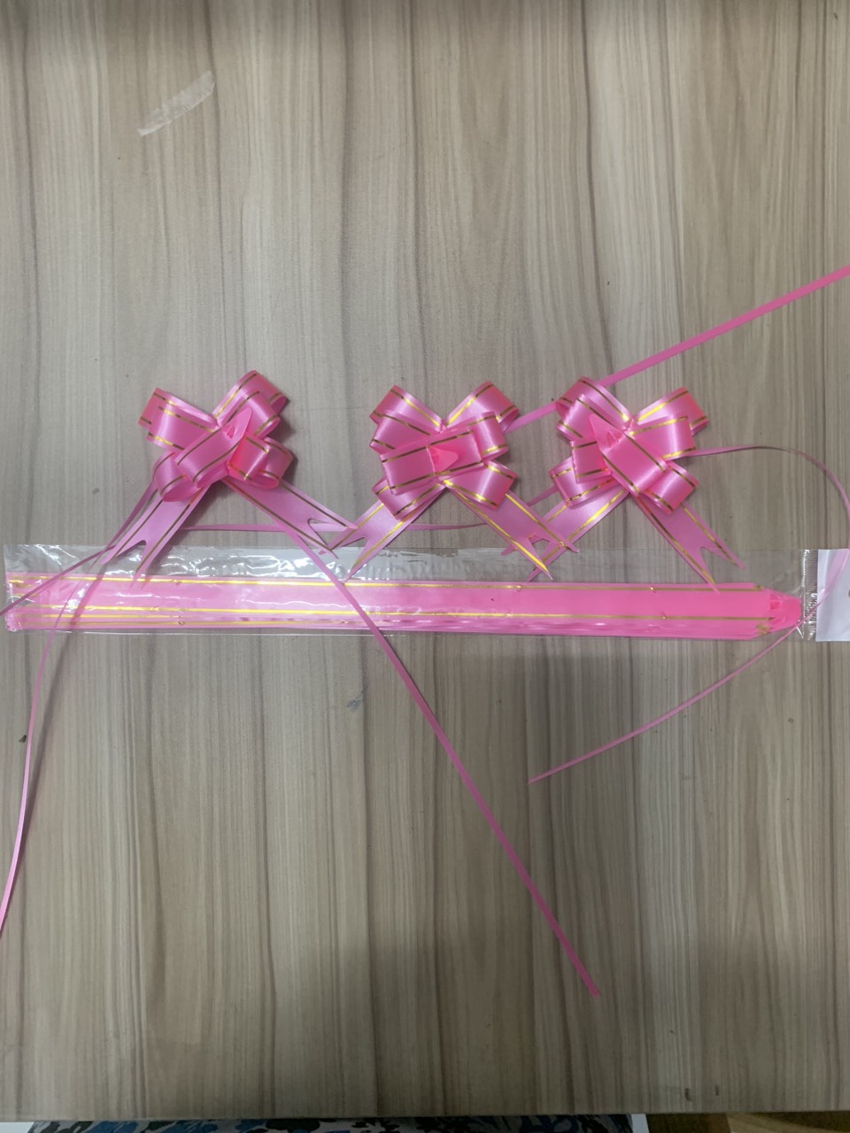 [Set 10 cái] Nơ Rút Gói Quà 34cm*1,8cm