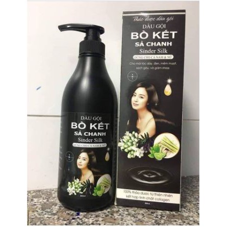 Dầu gội bồ kết xả chanh 800ml