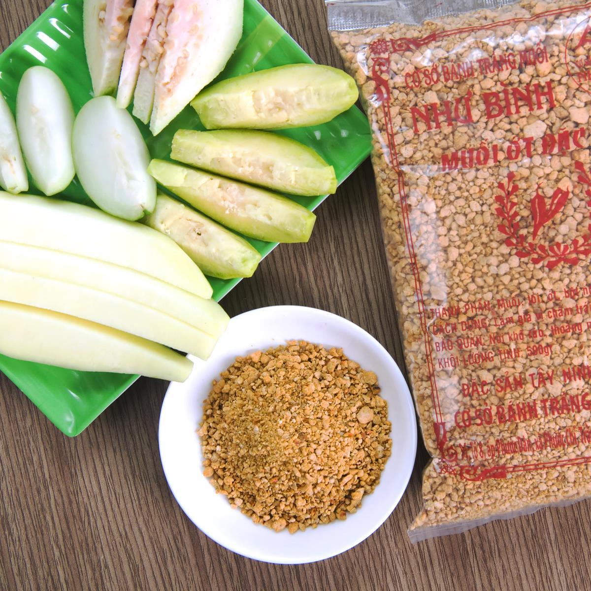 (500GR) Muối ớt  SIÊU CAY. Đặc Sản Tây Ninh.ăn Chay được.