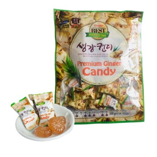 Kẹo Gừng Nhập Khẩu Hàn Quốc - Gói 200gram