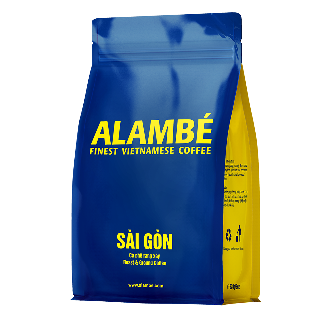 CÀ PHÊ RANG XAY ALAMBÉ - SÀI GÒN 230g
