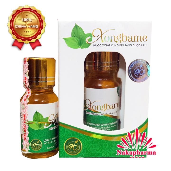 Nước xông vùng kín sau sinh XONGBAME - Ngừa viêm nhiễm phụ khoa, 100% từ thảo dược