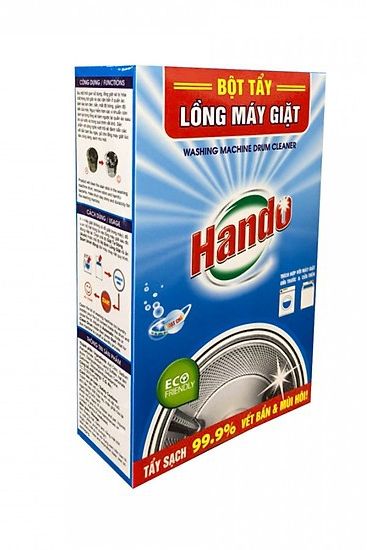 Bột vệ sinh tẩy lồng máy giặt Hando (2 gói/hộp) PNS25