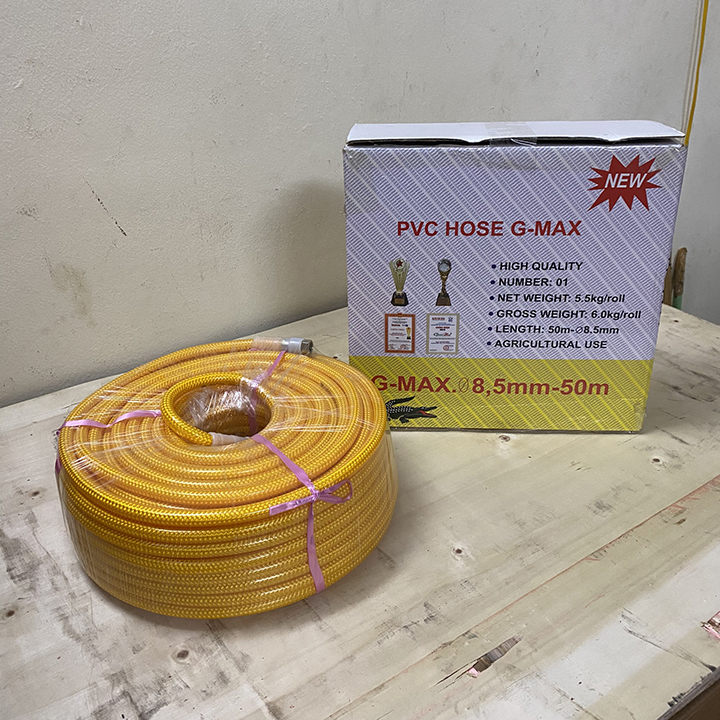 Dây Phun Xịt Gmax 8.5mm G-50M Vàng